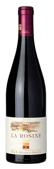 Syrah, La Rosine, 2020, Cotes du Rhone, Stephane Ogier