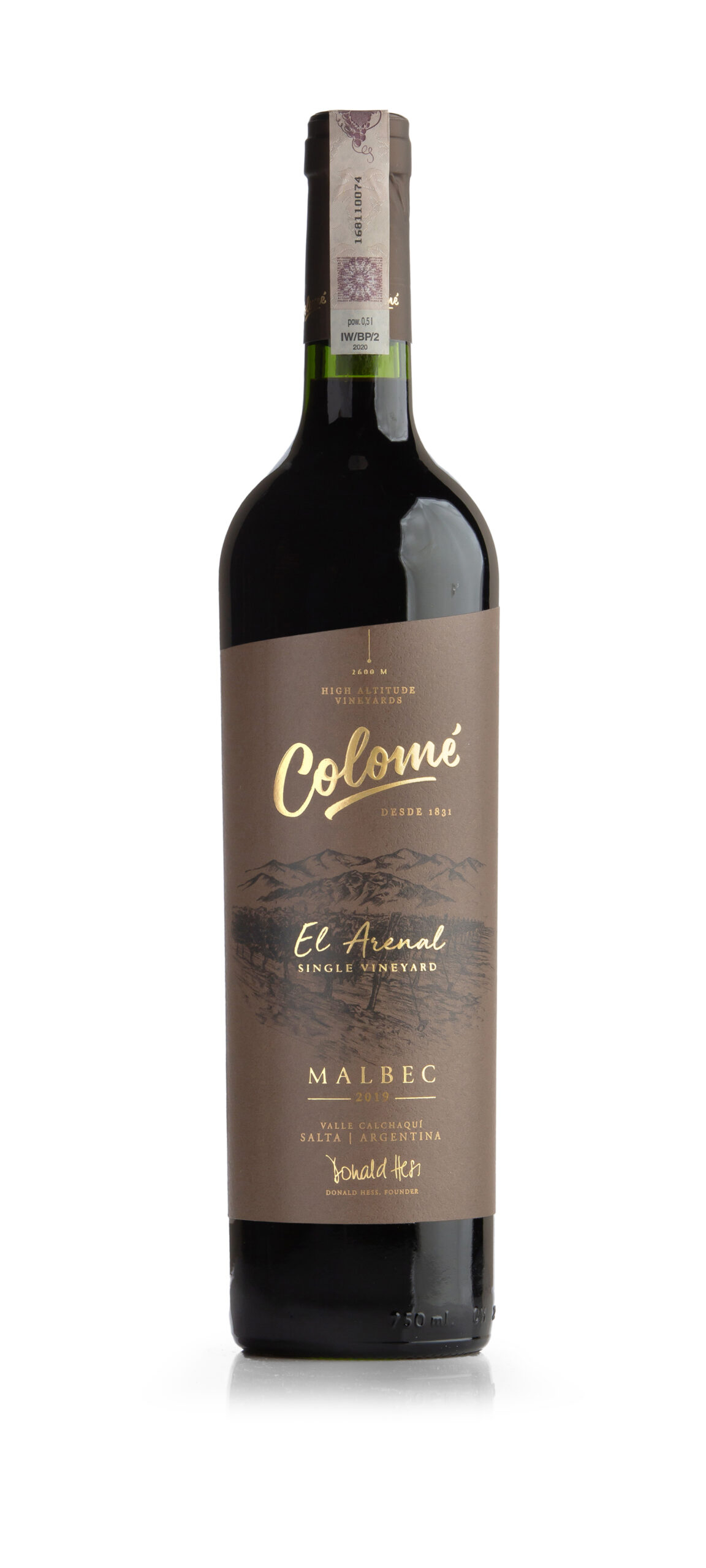 Colome el Arenal Malbec, Salta