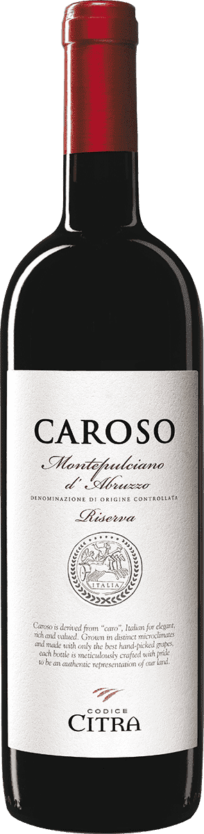 Montepulciano d’Abruzzo, DOC Riserva Caroso, 2018, Abruzzo, Citra Vini