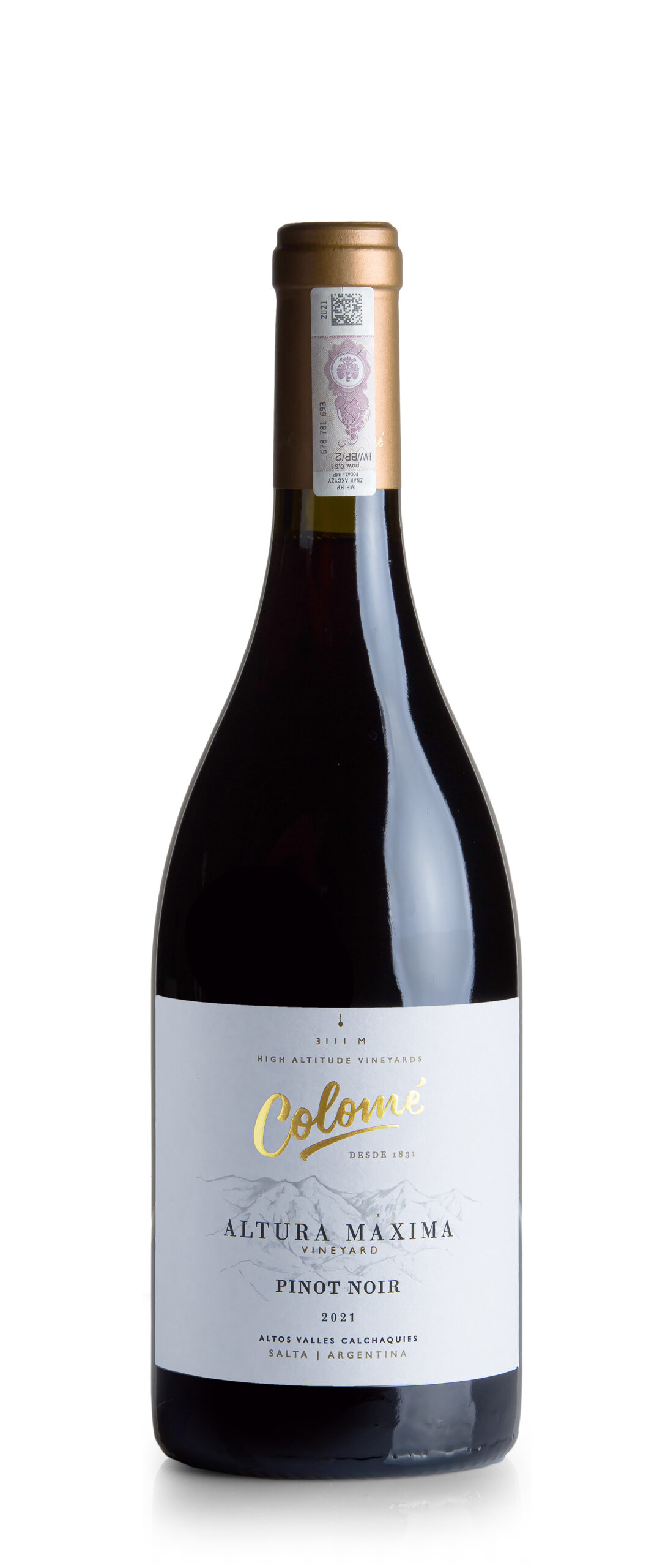 Altura Maxima Pinot Noir, Salta, Colome Estate, Argentyna